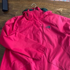 North face ski jacket. Has some wear but still has lots of life left